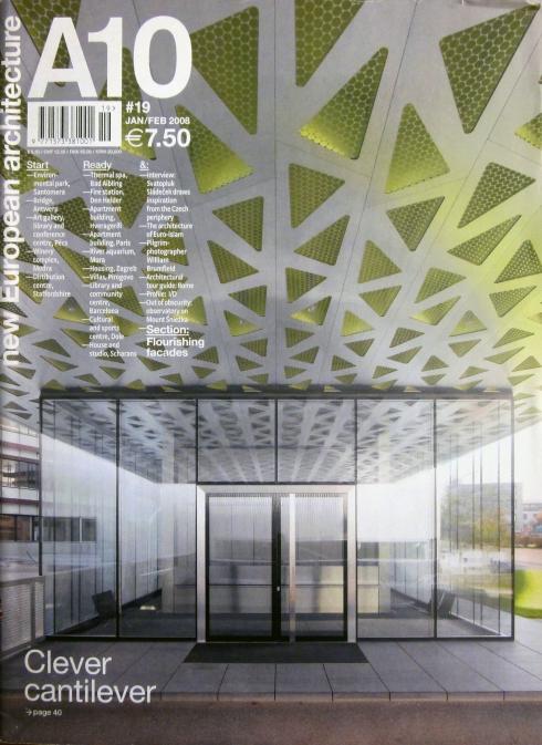 A10, new European architecture, n.19 Jan/feb 2008