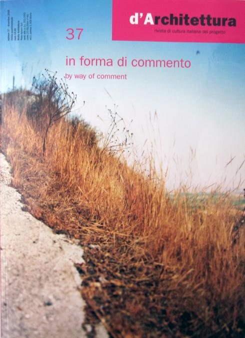 d'Architettura, n.37, 2008