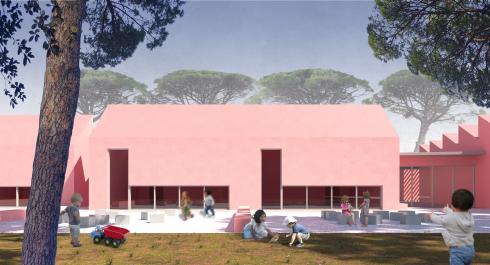 cortile scuola