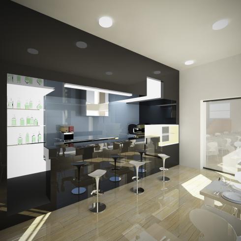 il bar della villa - versione nero
